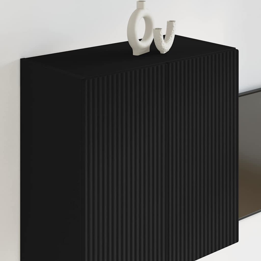 vidaXL Szafka pod telewizor Czarny 59,5 x 31 x 60 cm