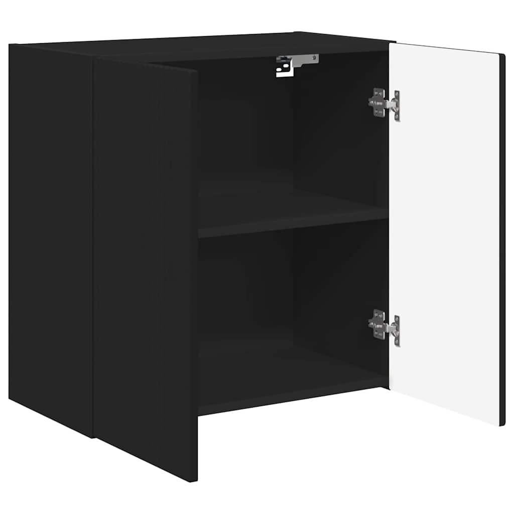 vidaXL Szafka pod telewizor Czarny 59,5 x 31 x 60 cm