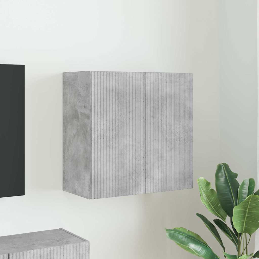 vidaXL Szafka pod telewizor Betonowy szary 59,5 x 31 x 60 cm