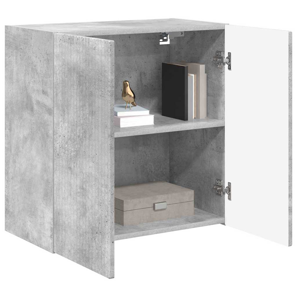 vidaXL Szafka pod telewizor Betonowy szary 59,5 x 31 x 60 cm