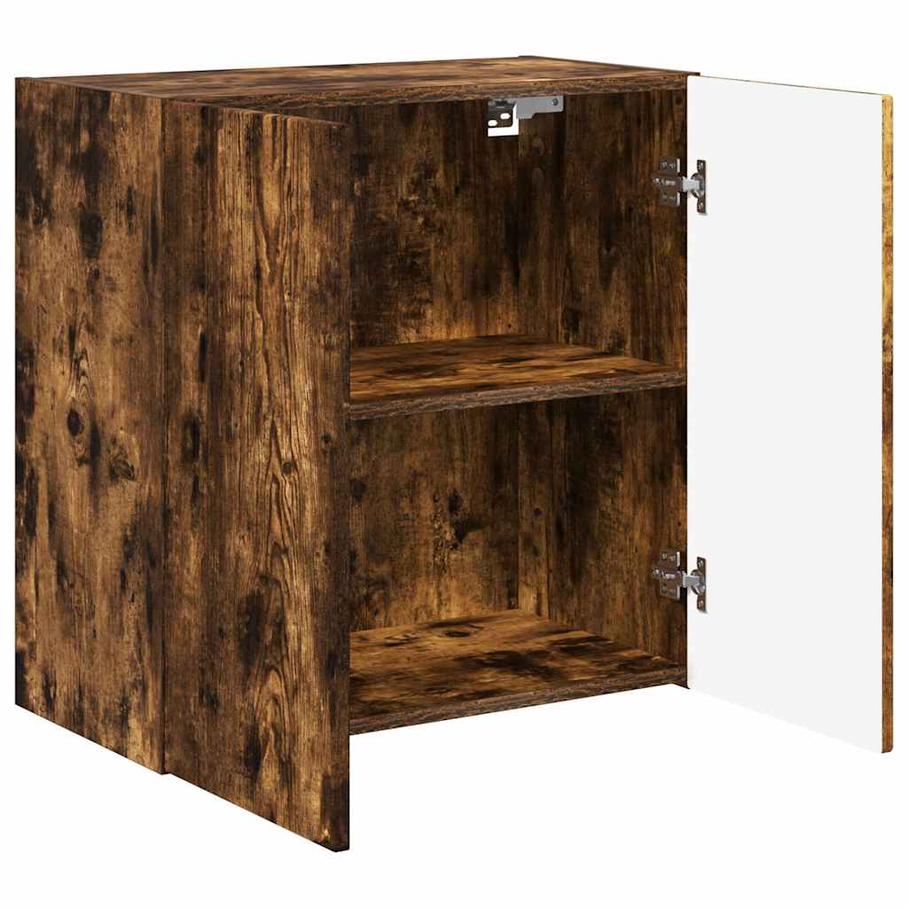 vidaXL Szafka pod telewizor Dąb wędzony 59,5 x 31 x 60 cm