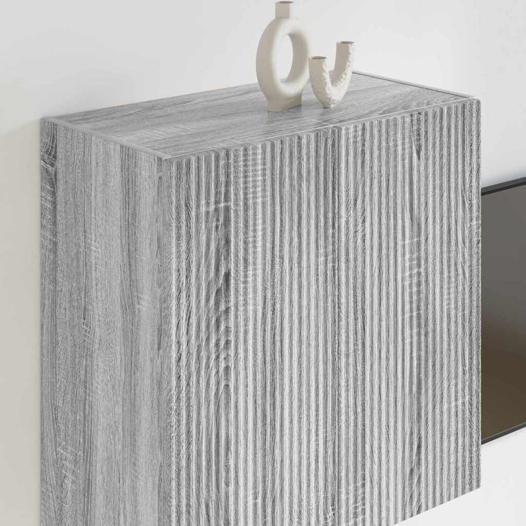 vidaXL Szafka pod telewizor Szary Sonoma 59,5 x 31 x 60 cm