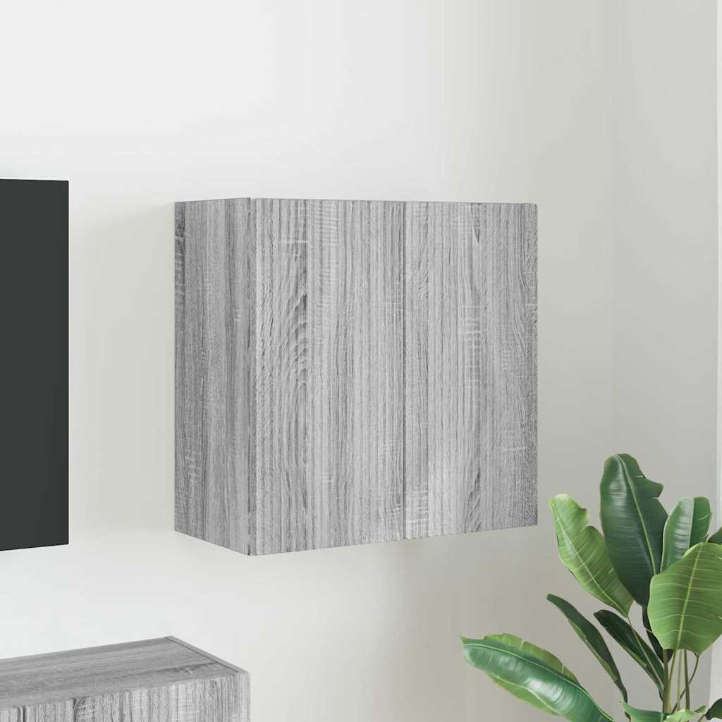 vidaXL Szafka pod telewizor Szary Sonoma 59,5 x 31 x 60 cm
