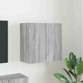 vidaXL Szafka pod telewizor Szary Sonoma 59,5 x 31 x 60 cm