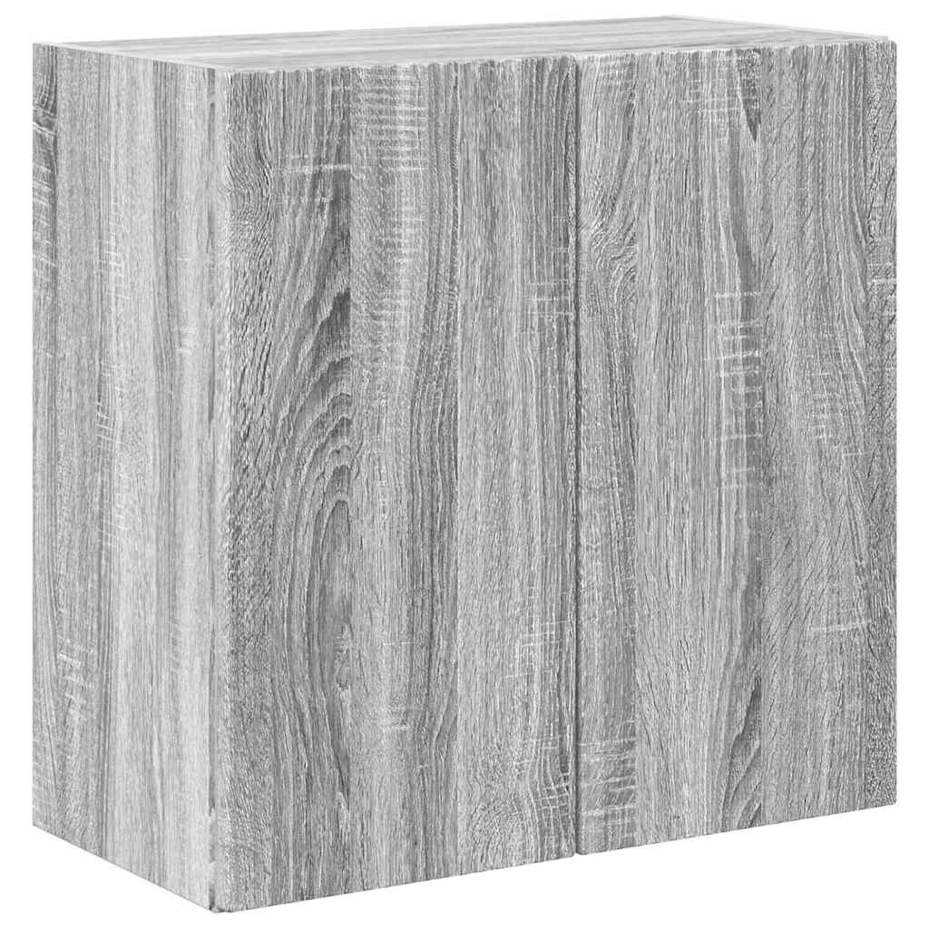 vidaXL Szafka pod telewizor Szary Sonoma 59,5 x 31 x 60 cm