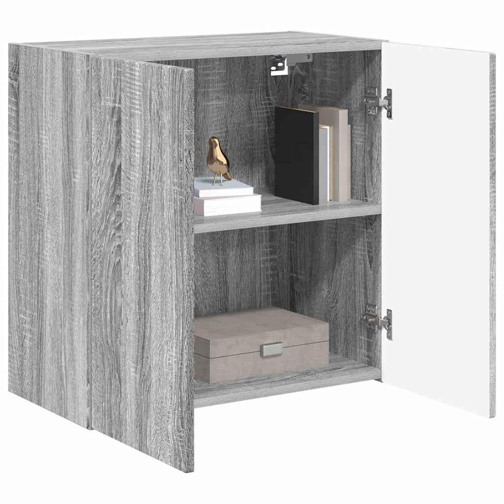 vidaXL Szafka pod telewizor Szary Sonoma 59,5 x 31 x 60 cm