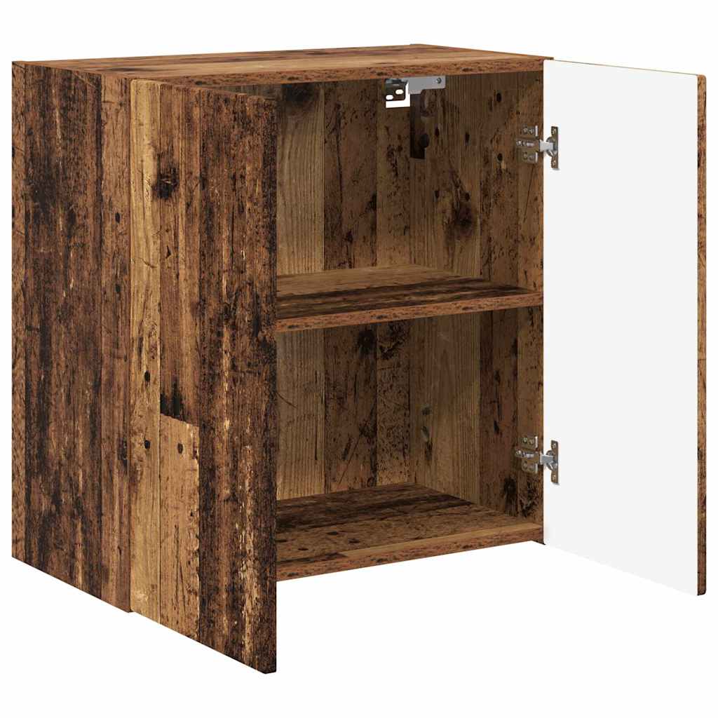 vidaXL Szafka pod telewizor Stare drewno 59,5 x 31 x 60 cm