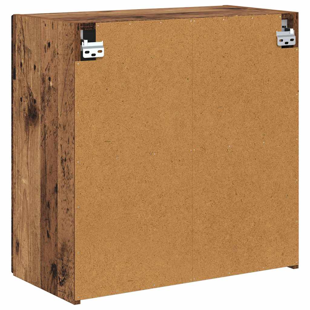 vidaXL Szafka pod telewizor Stare drewno 59,5 x 31 x 60 cm