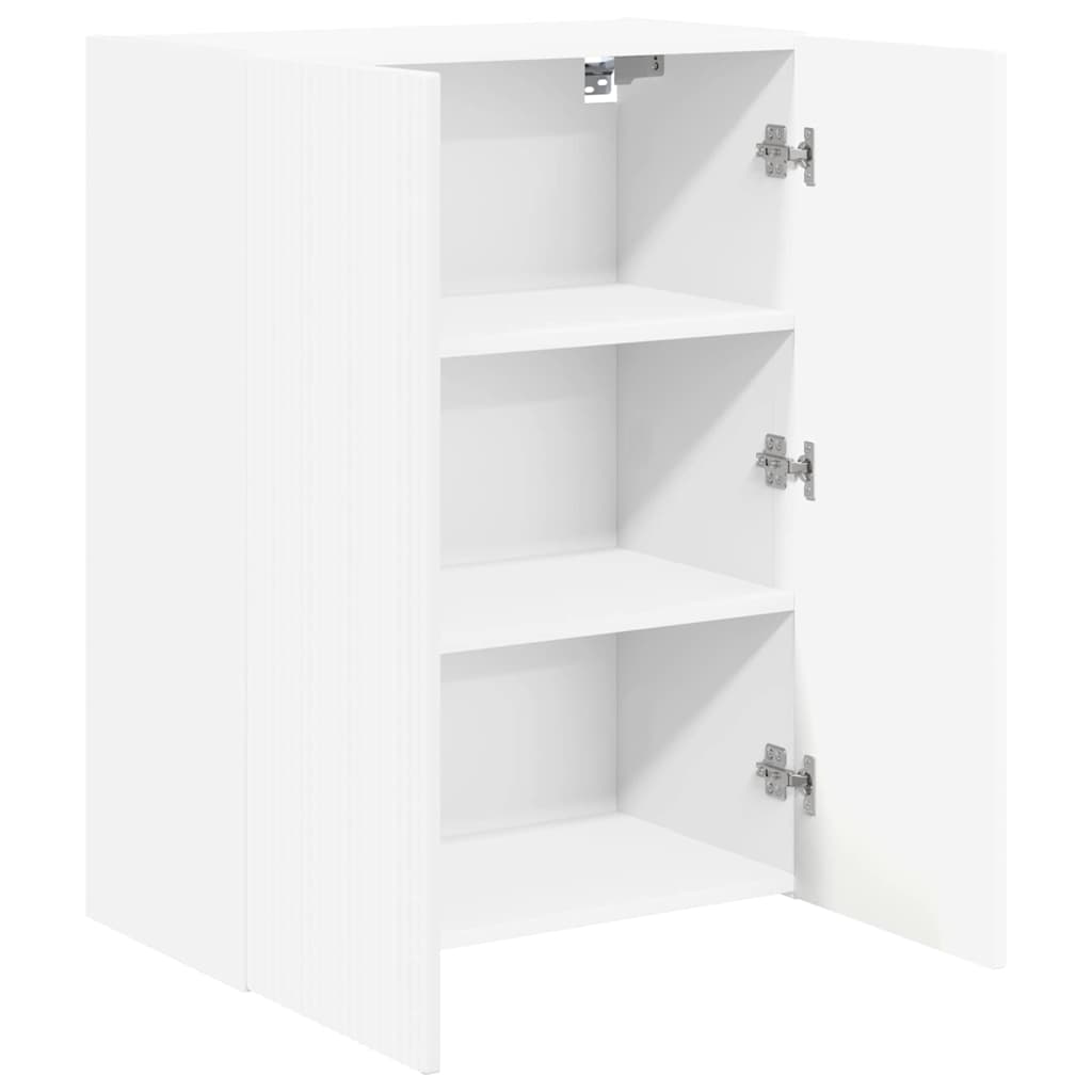 vidaXL Szafka pod telewizor Biały 59,5 x 31 x 80 cm