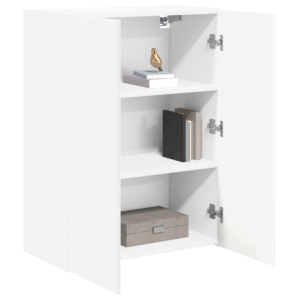 vidaXL Szafka pod telewizor Biały 59,5 x 31 x 80 cm