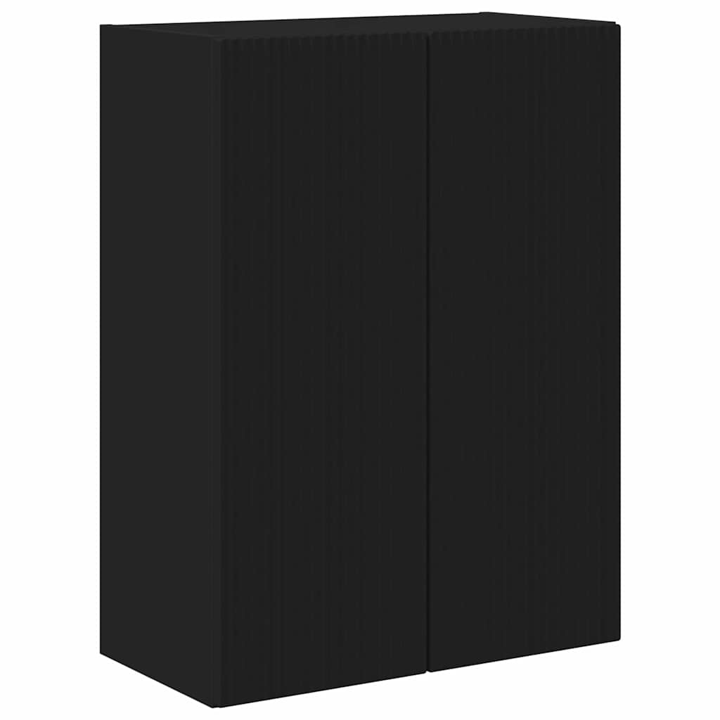vidaXL Szafka pod telewizor Czarny 59,5 x 31 x 80 cm