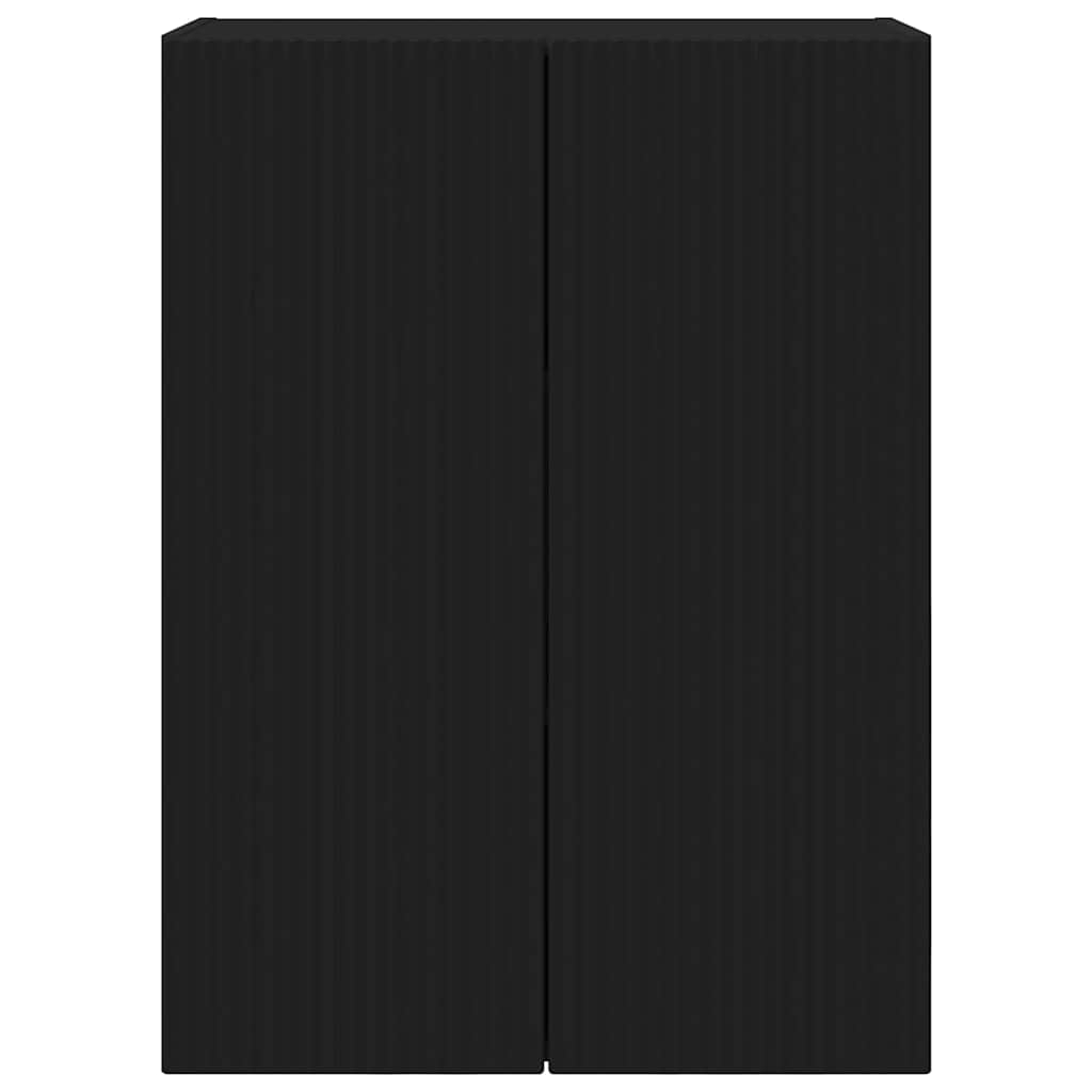 vidaXL Szafka pod telewizor Czarny 59,5 x 31 x 80 cm