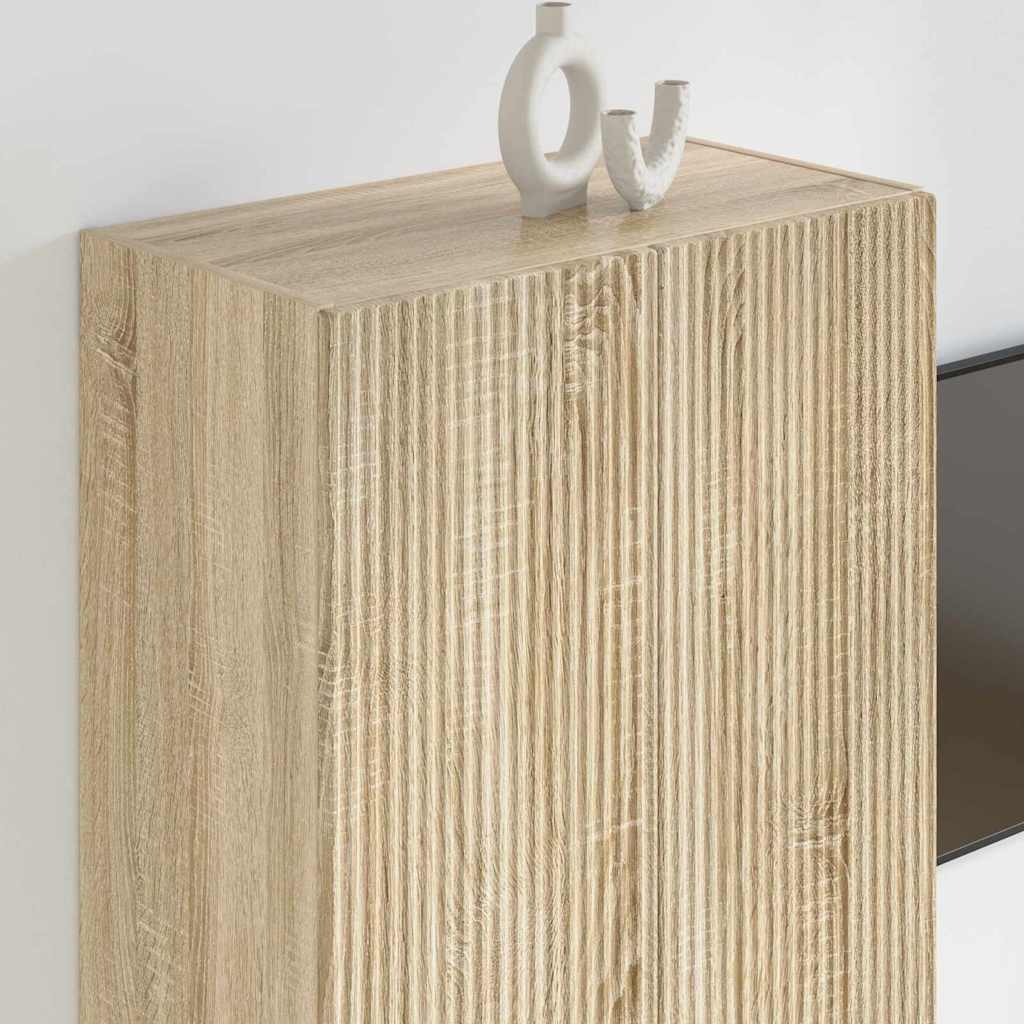 vidaXL Szafka pod telewizor Dąb Sonoma 59,5 x 31 x 80 cm