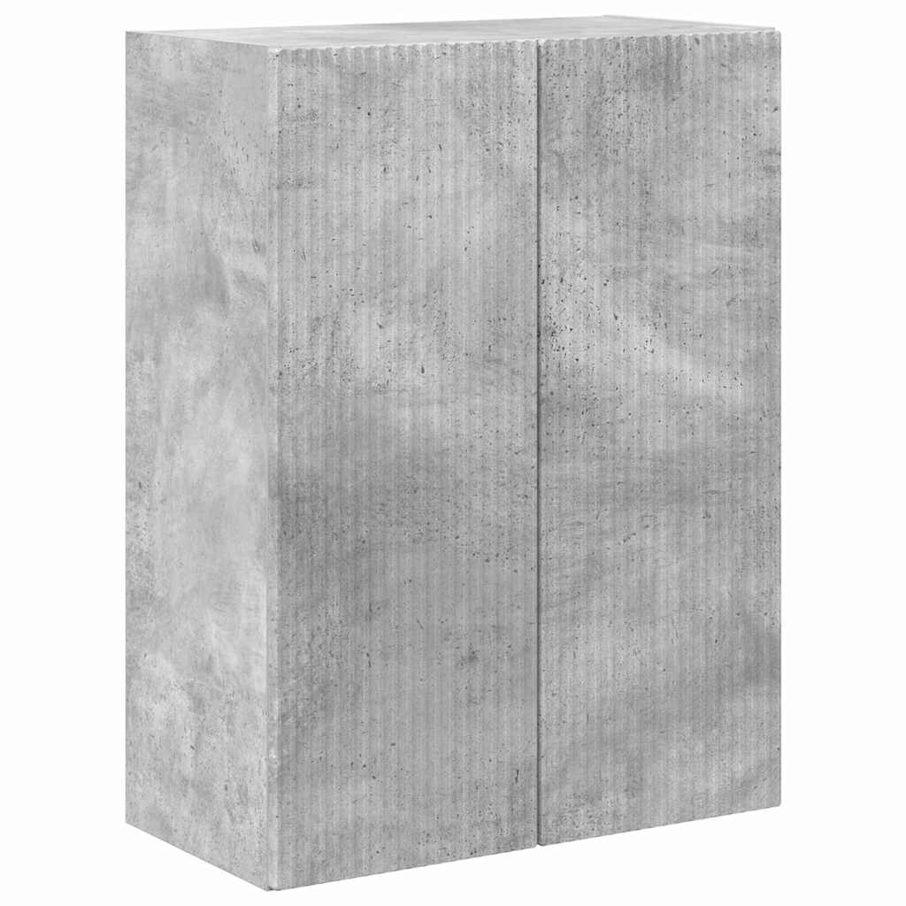 vidaXL Szafka pod telewizor Betonowy szary 59,5 x 31 x 80 cm