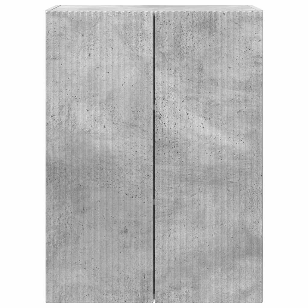 vidaXL Szafka pod telewizor Betonowy szary 59,5 x 31 x 80 cm