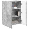 vidaXL Szafka pod telewizor 59,5 x 31 x 80 cm Betonowy szary