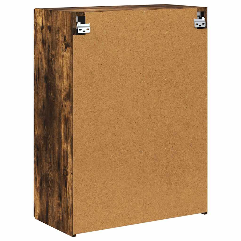 vidaXL Szafka pod telewizor Dąb wędzony 59,5 x 31 x 80 cm