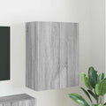 vidaXL Szafka pod telewizor Szary Sonoma 59,5 x 31 x 80 cm