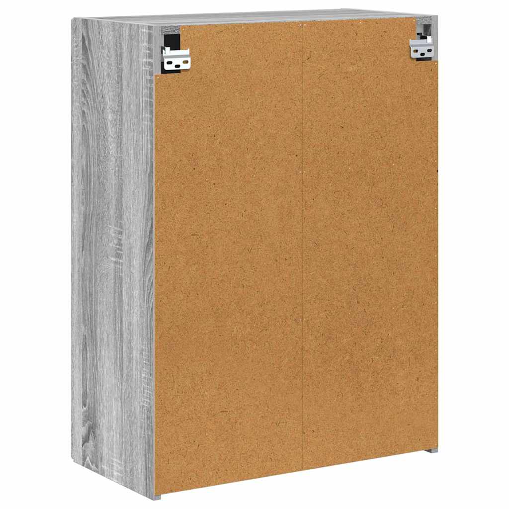 vidaXL Szafka pod telewizor 59,5 x 31 x 80 cm Szary Sonoma