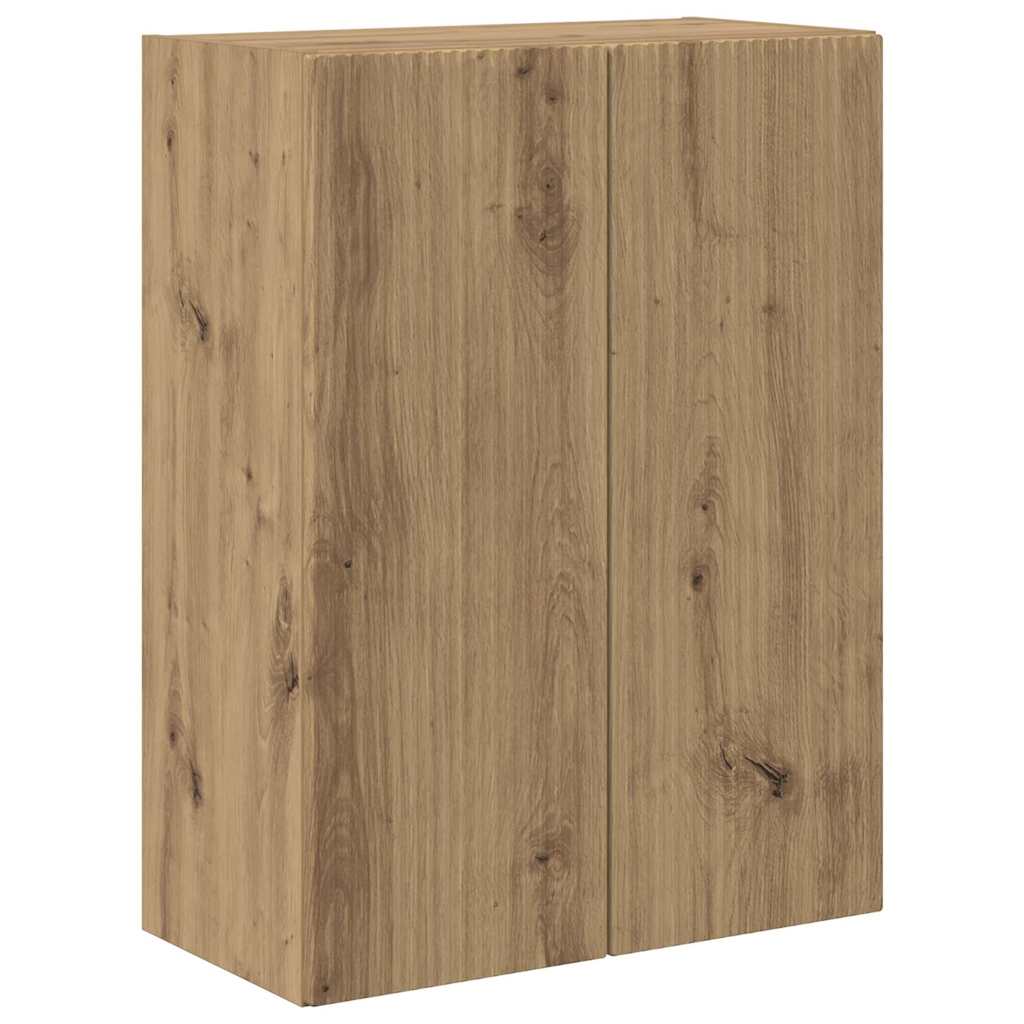 vidaXL Szafka pod telewizor Dąb rzemieślniczy 59,5 x 31 x 80 cm