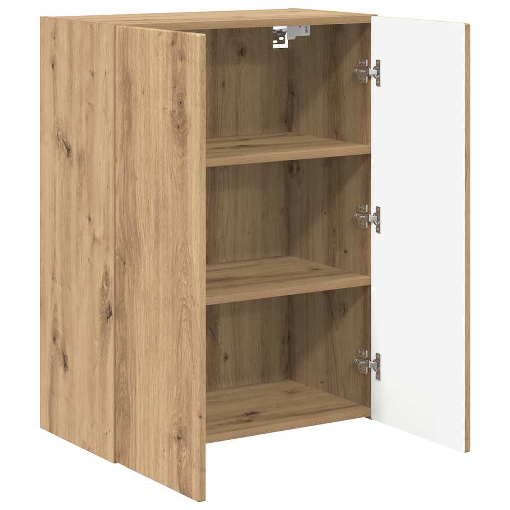 vidaXL Szafka pod telewizor Dąb rzemieślniczy 59,5 x 31 x 80 cm