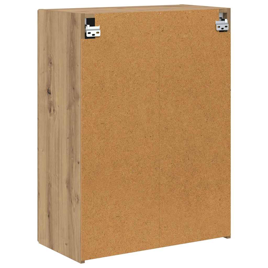 vidaXL Szafka pod telewizor Dąb rzemieślniczy 59,5 x 31 x 80 cm