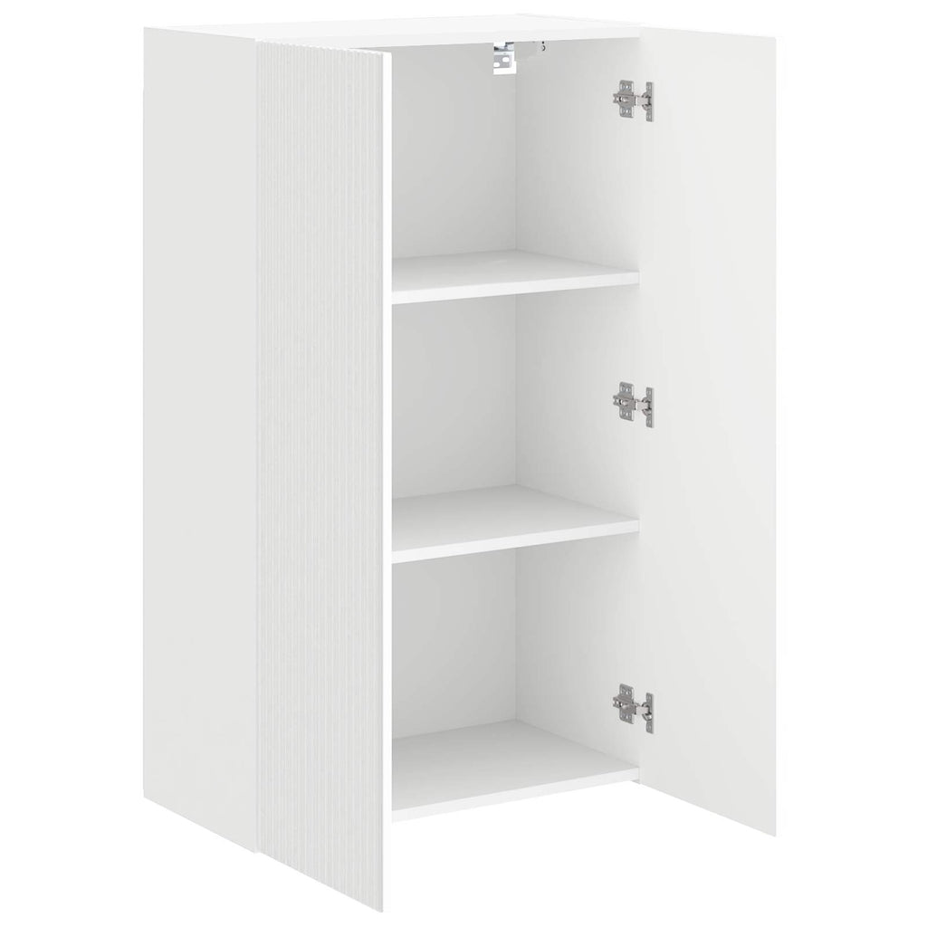 vidaXL Szafka pod telewizor 59,5 x 31 x 100 cm Biały