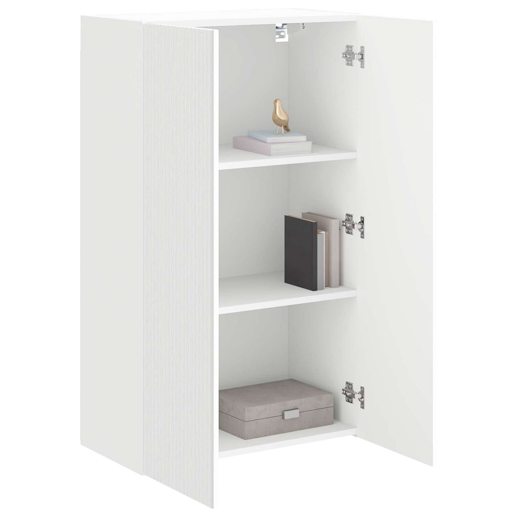 vidaXL Szafka pod telewizor 59,5 x 31 x 100 cm Biały