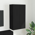 vidaXL Szafka pod telewizor Czarny 59,5 x 31 x 100 cm