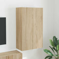 vidaXL Szafka pod telewizor 59,5 x 31 x 100 cm Dąb Sonoma
