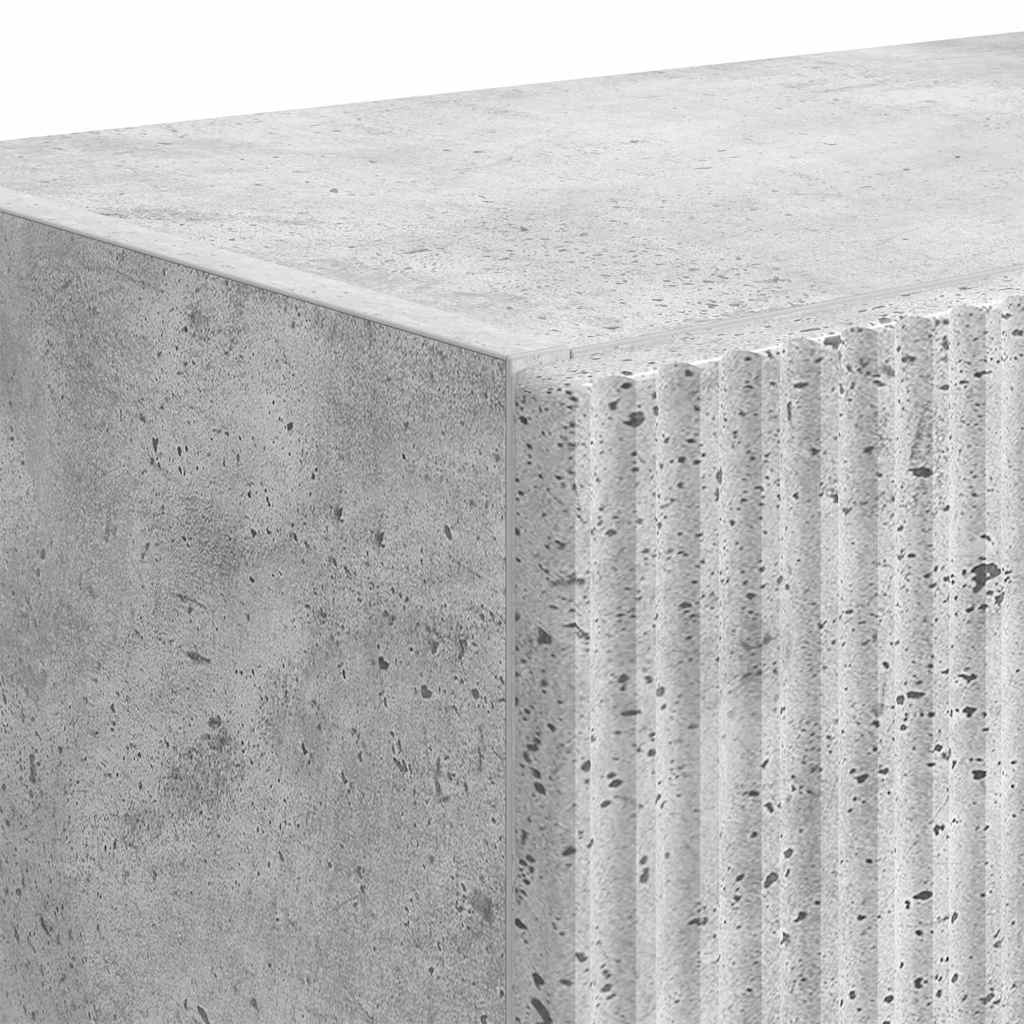 vidaXL Szafka pod telewizor Betonowy szary 59,5 x 31 x 100 cm