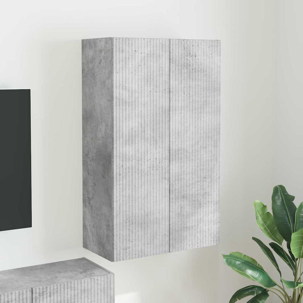vidaXL Szafka pod telewizor Betonowy szary 59,5 x 31 x 100 cm