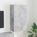 vidaXL Szafka pod telewizor Betonowy szary 59,5 x 31 x 100 cm