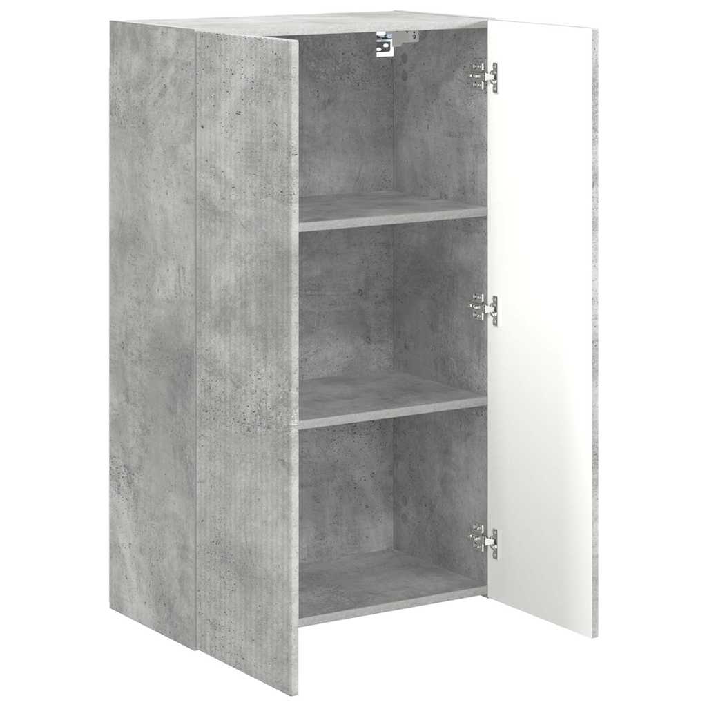 vidaXL Szafka pod telewizor Betonowy szary 59,5 x 31 x 100 cm