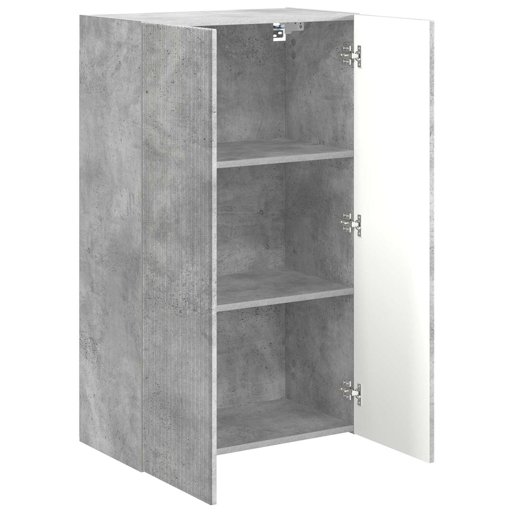 vidaXL Szafka pod telewizor 59,5 x 31 x 100 cm Betonowy szary