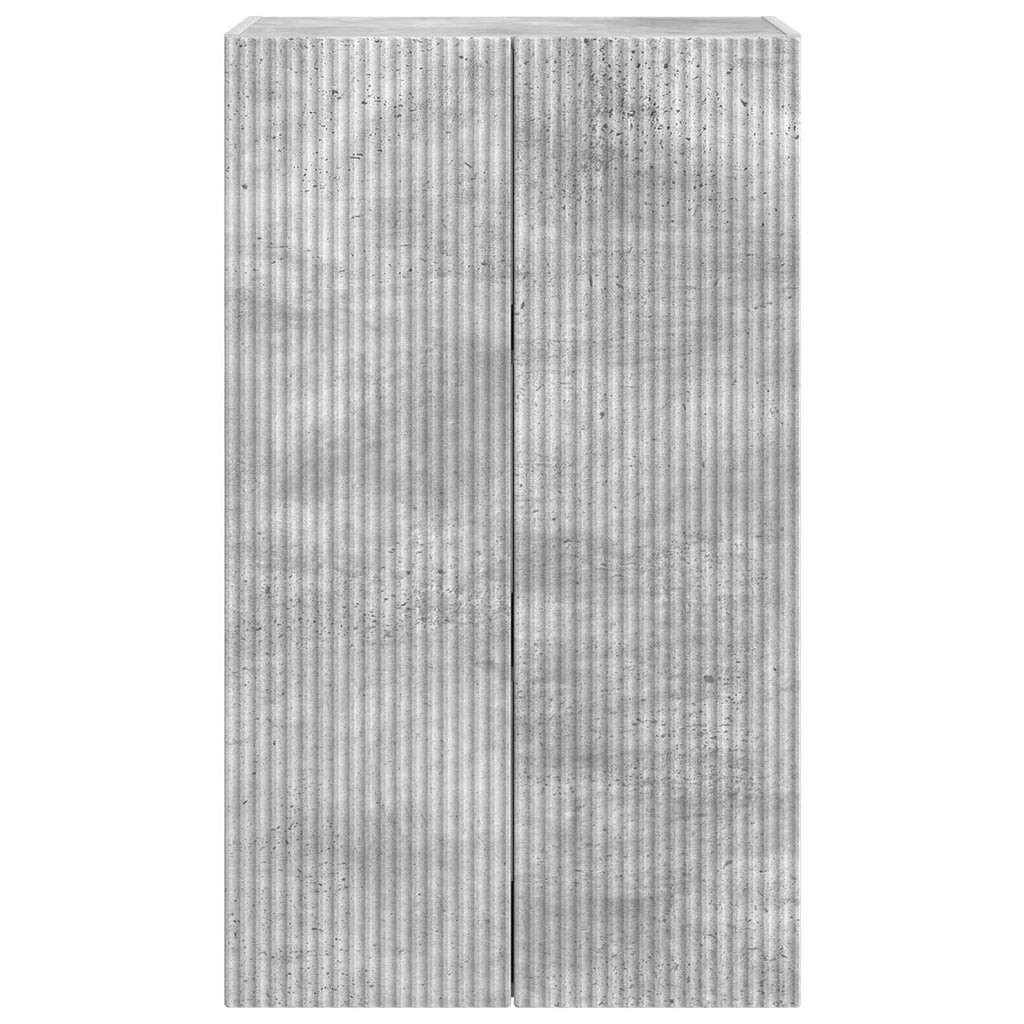 vidaXL Szafka pod telewizor 59,5 x 31 x 100 cm Betonowy szary