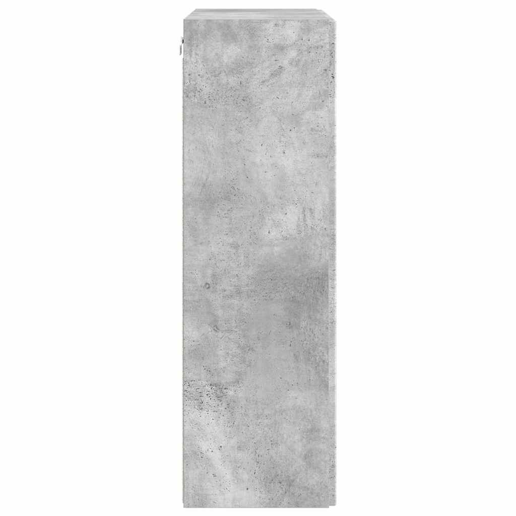 vidaXL Szafka pod telewizor Betonowy szary 59,5 x 31 x 100 cm