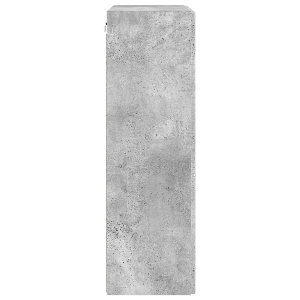 vidaXL Szafka pod telewizor 59,5 x 31 x 100 cm Betonowy szary