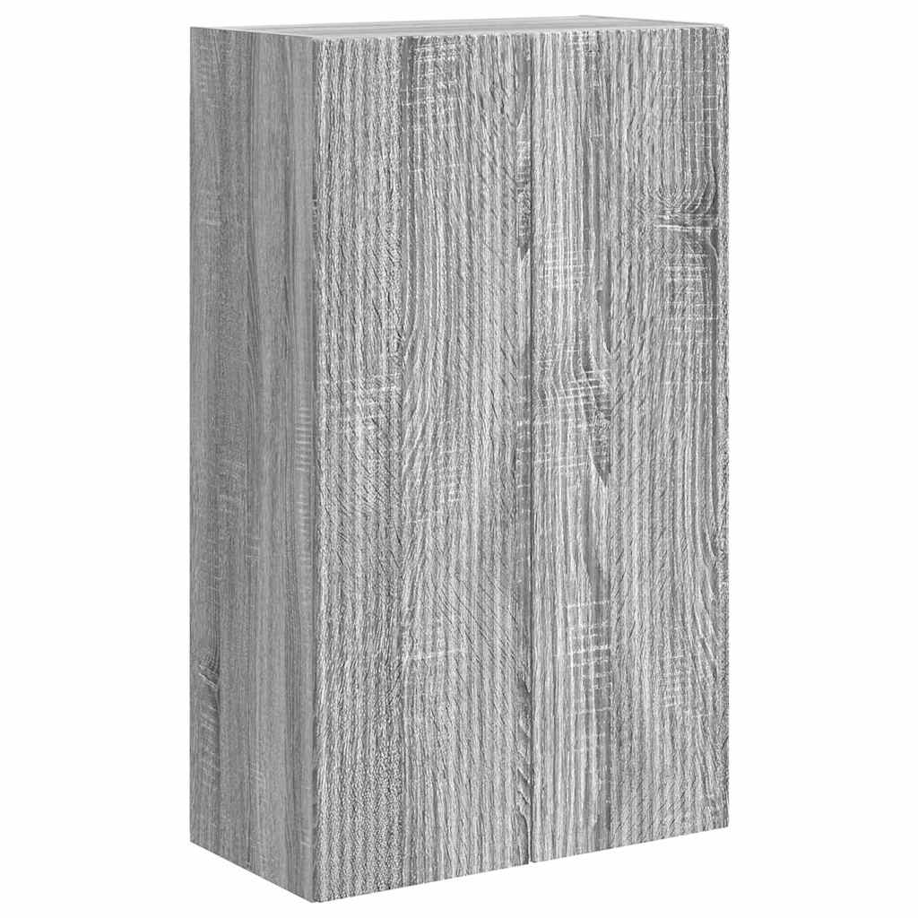 vidaXL Szafka pod telewizor Szary Sonoma 59,5 x 31 x 100 cm