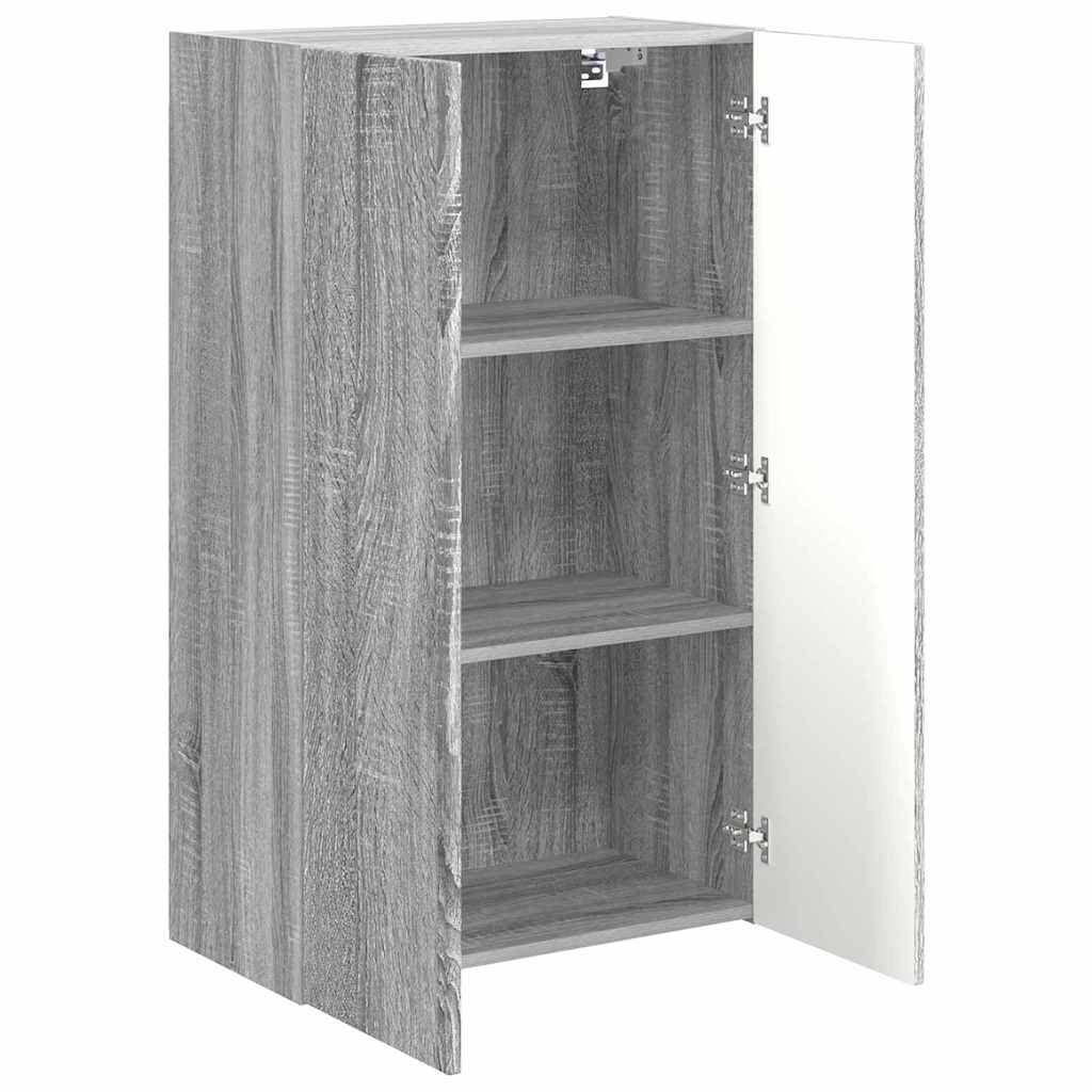 vidaXL Szafka pod telewizor Szary Sonoma 59,5 x 31 x 100 cm