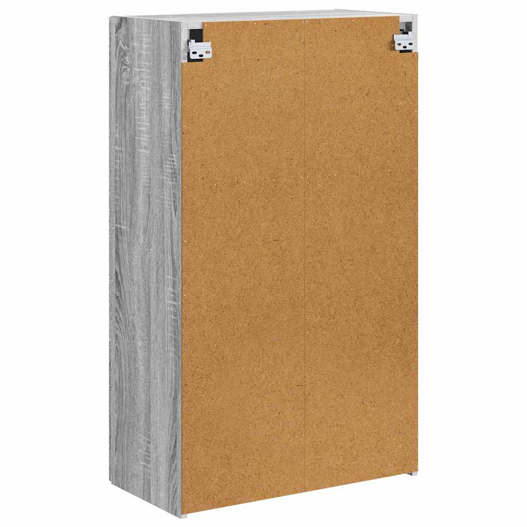 vidaXL Szafka pod telewizor Szary Sonoma 59,5 x 31 x 100 cm