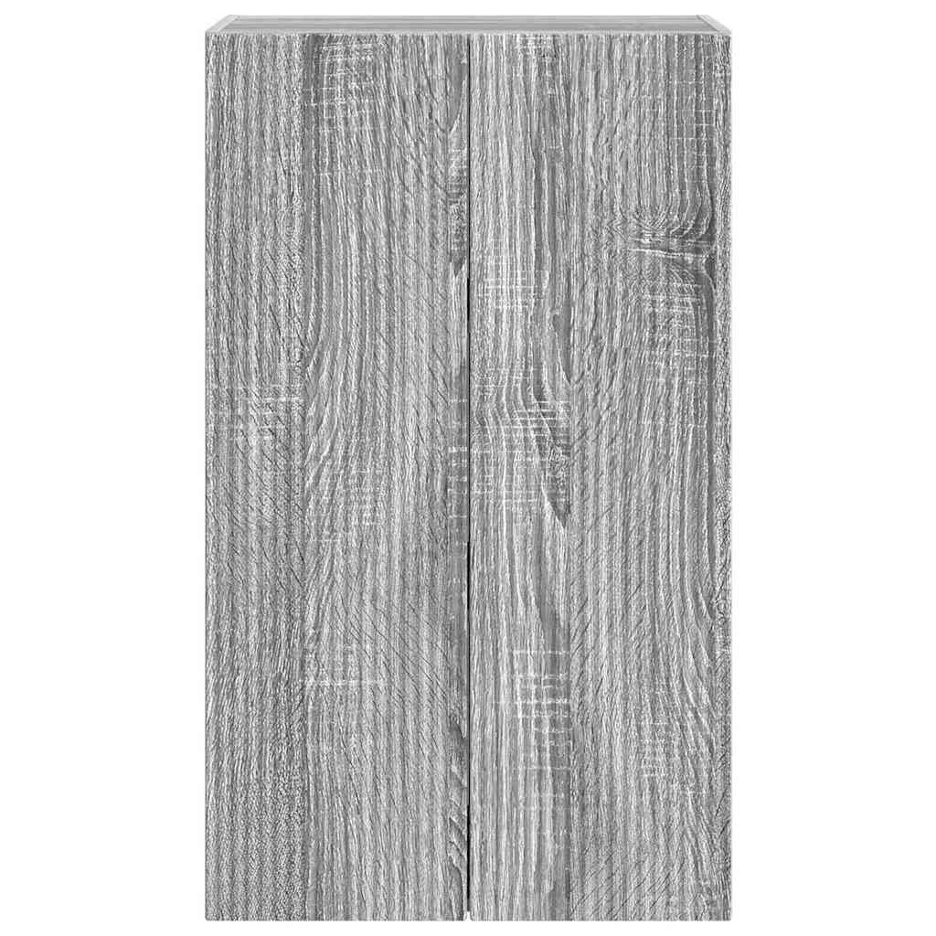 vidaXL Szafka pod telewizor Szary Sonoma 59,5 x 31 x 100 cm