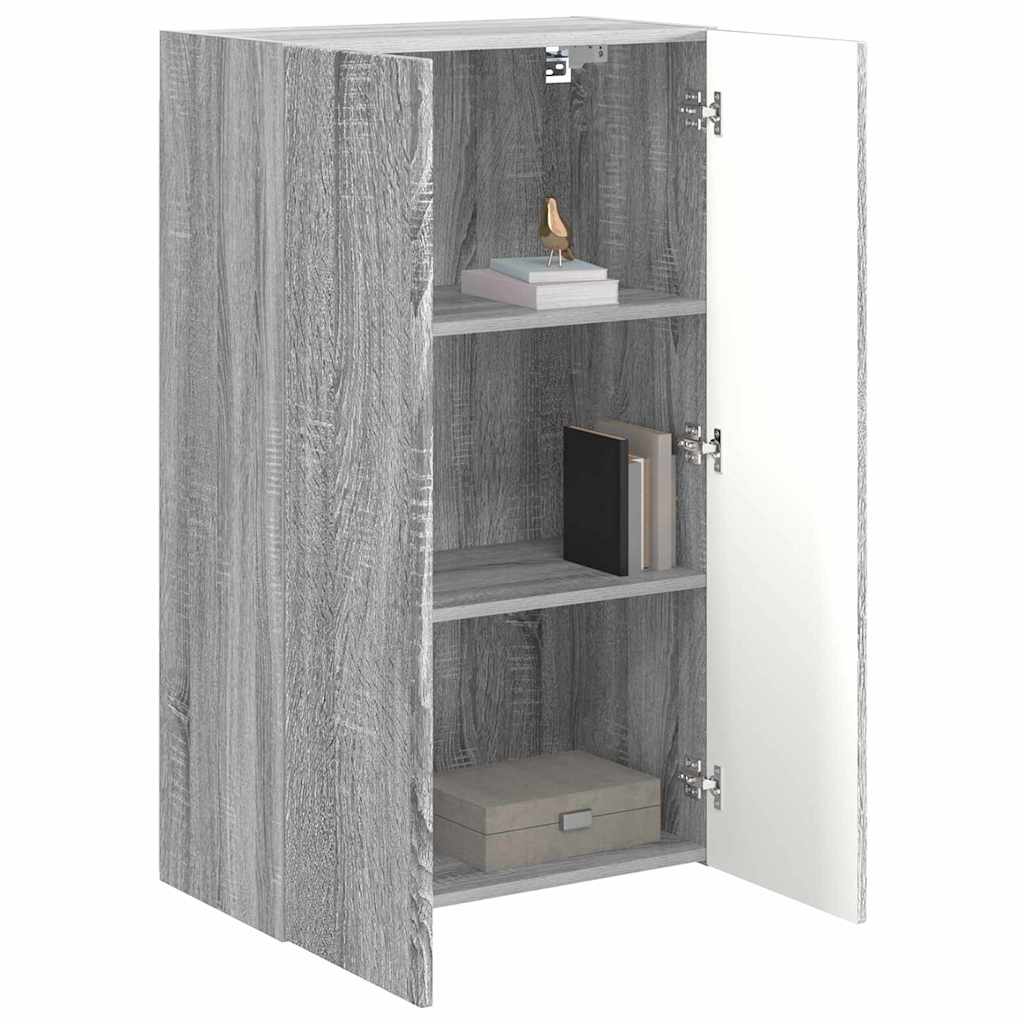 vidaXL Szafka pod telewizor Szary Sonoma 59,5 x 31 x 100 cm