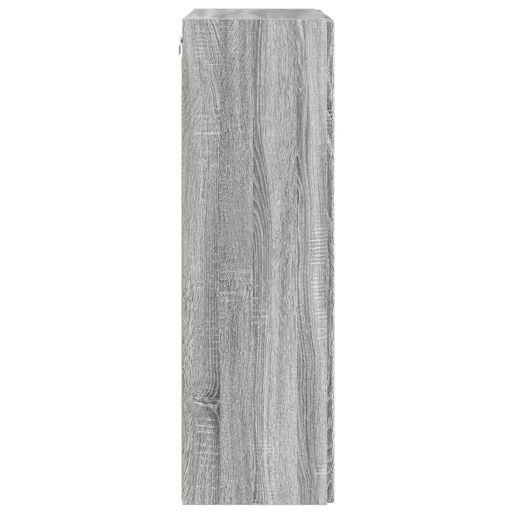vidaXL Szafka pod telewizor 59,5 x 31 x 100 cm Szary Sonoma