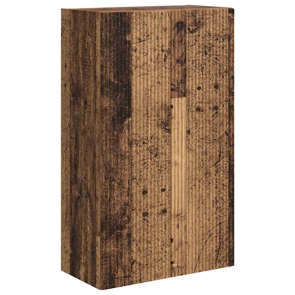vidaXL Szafka pod telewizor Stare drewno 59,5 x 31 x 100 cm