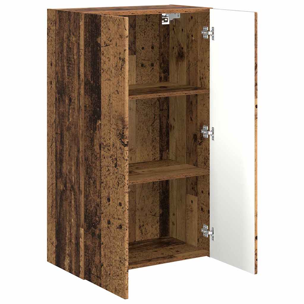 vidaXL Szafka pod telewizor Stare drewno 59,5 x 31 x 100 cm