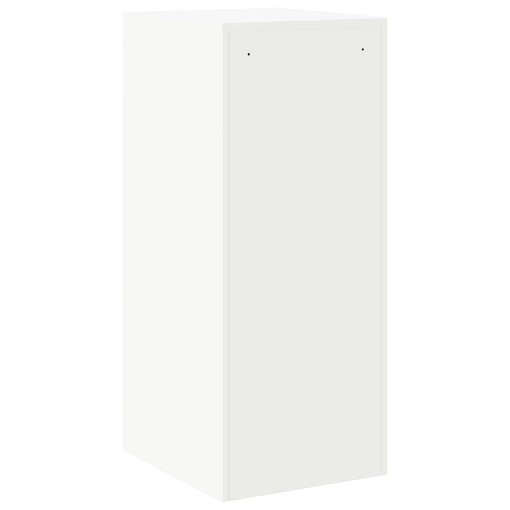 vidaXL Szafka na dokumenty z szufladą z półką Biały 44 x 50 x 106.5 cm