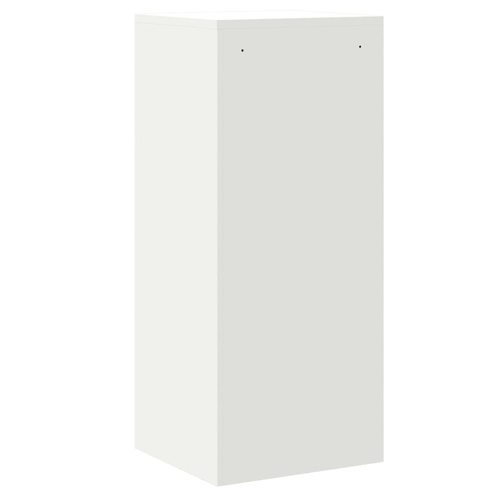 vidaXL Szafka na dokumenty z szufladą Biały 45,5 x 42 x 106,5 cm