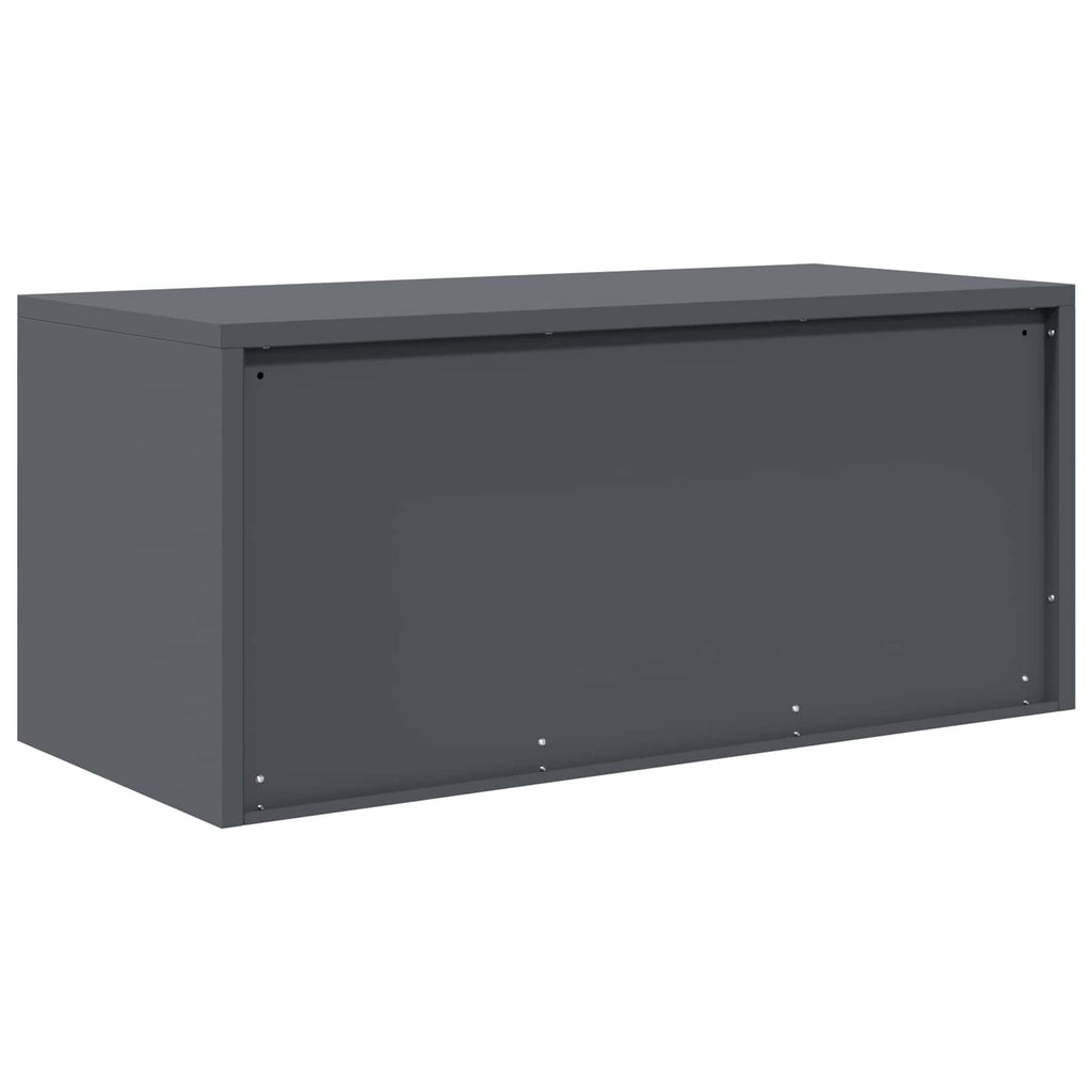 vidaXL Szafka do przechowywania Antracyt 90 x 40 x 40 cm Stal