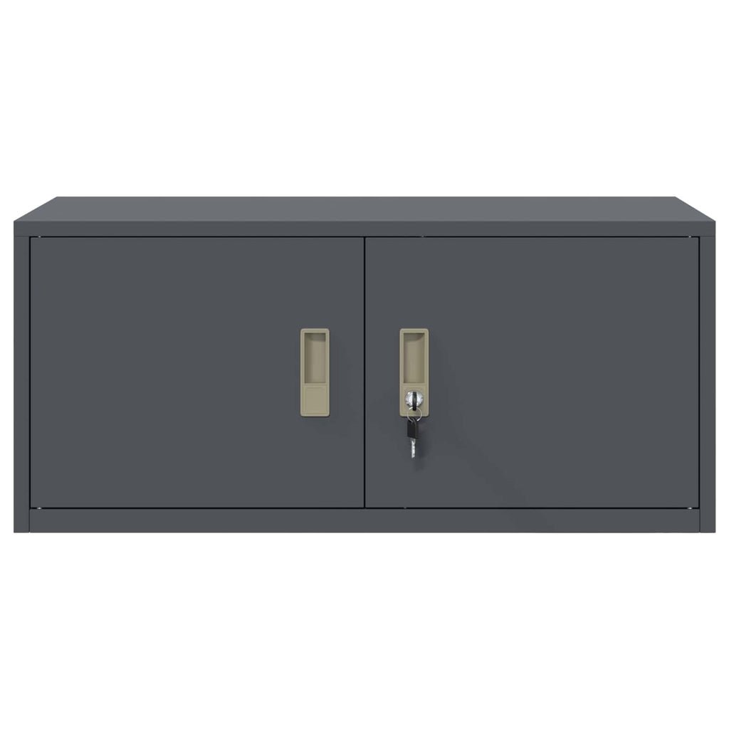 vidaXL Szafka do przechowywania Antracyt 90 x 40 x 40 cm Stal